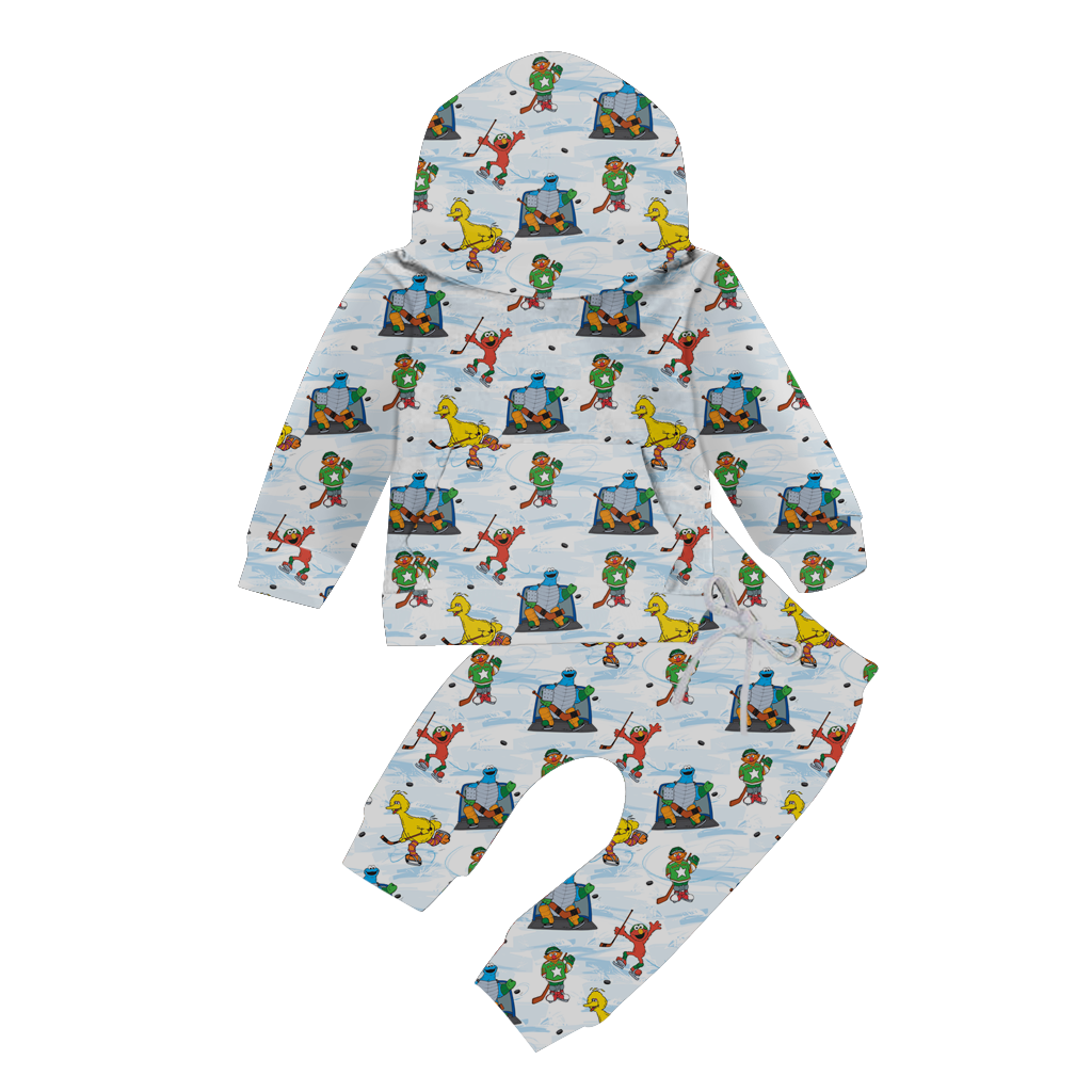 Powerplay Kids Hoodie Tracksuit | Sesame Street