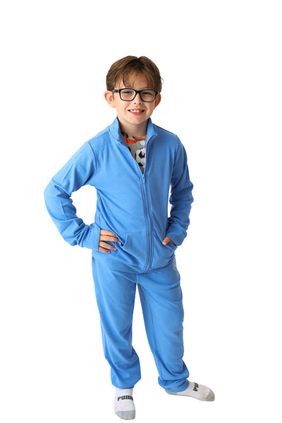 Out Of The Blue Kids Full-Zip Funnel-Neck Sweatshirt