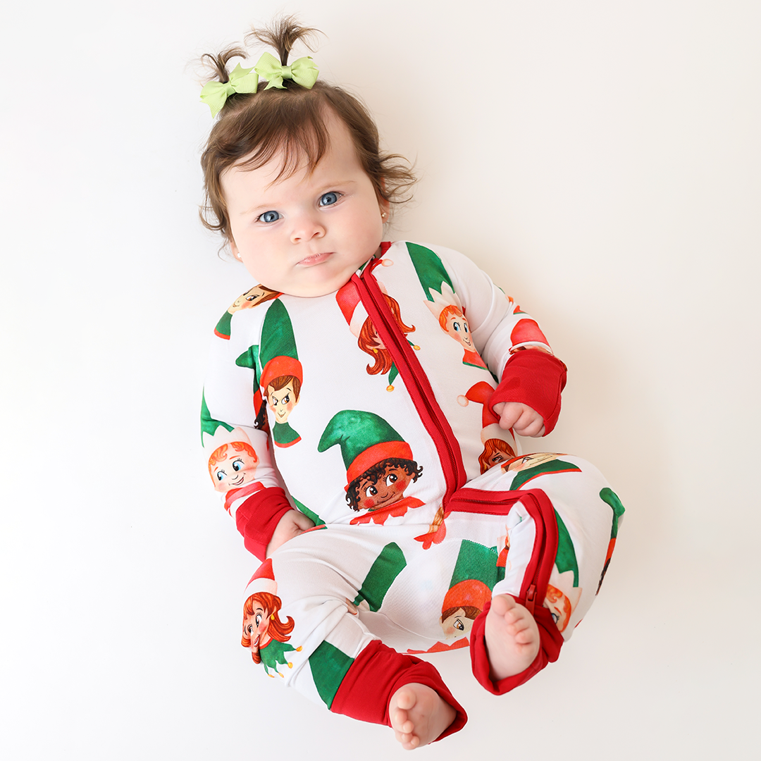 Santa's Little Helper Convertible Romper