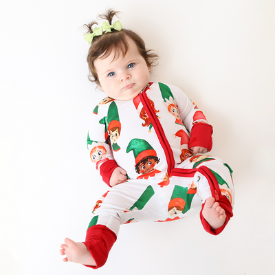 Santa's Little Helper Convertible Romper