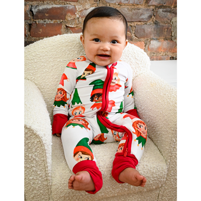 Santa's Little Helper Convertible Romper
