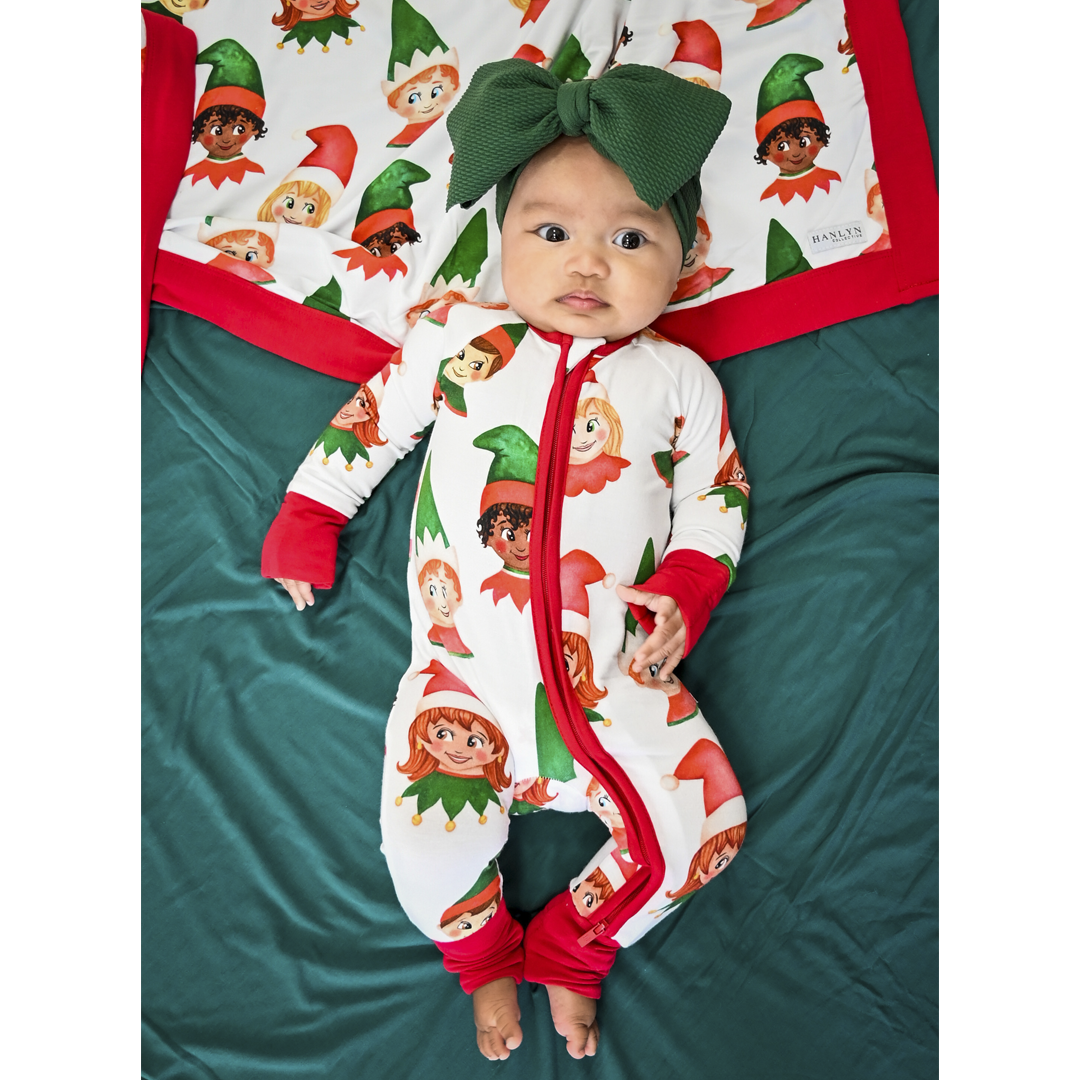 Santa's Little Helper Convertible Romper