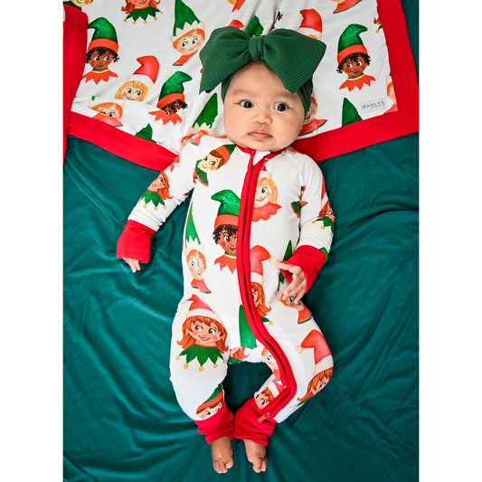 Santa's Little Helper Convertible Romper