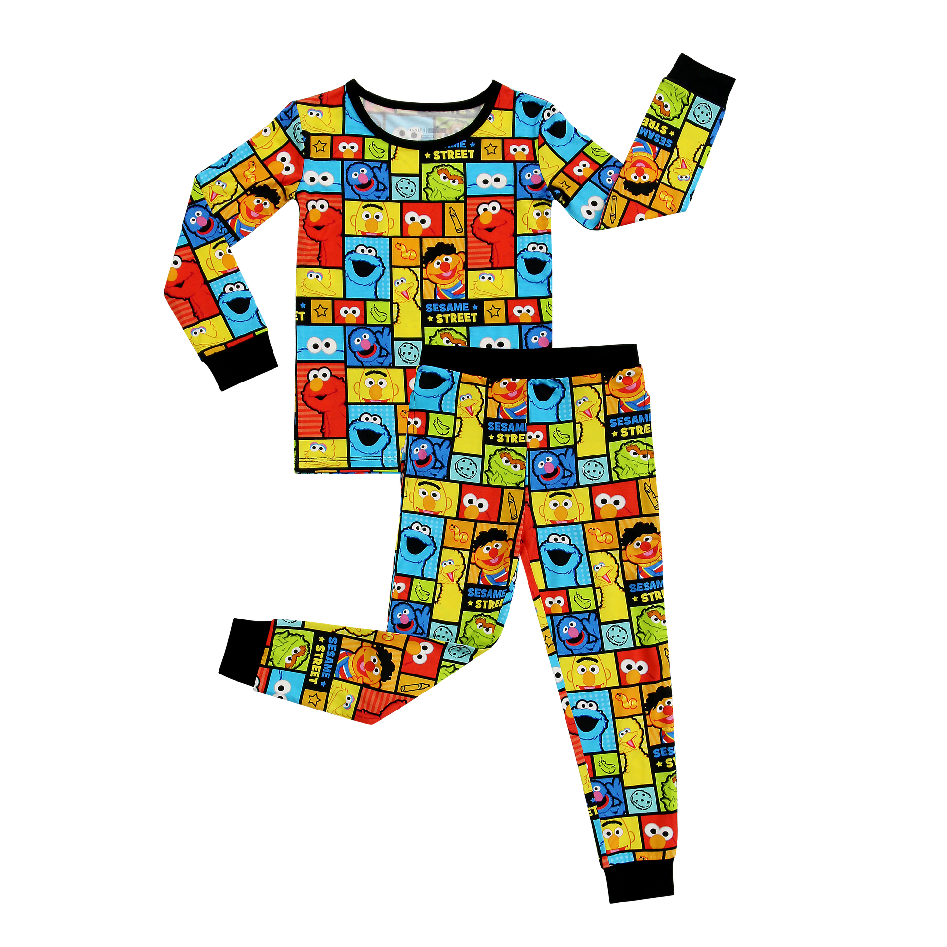 Retro Sesame Vibes Two Piece Lounge Set | Sesame Street