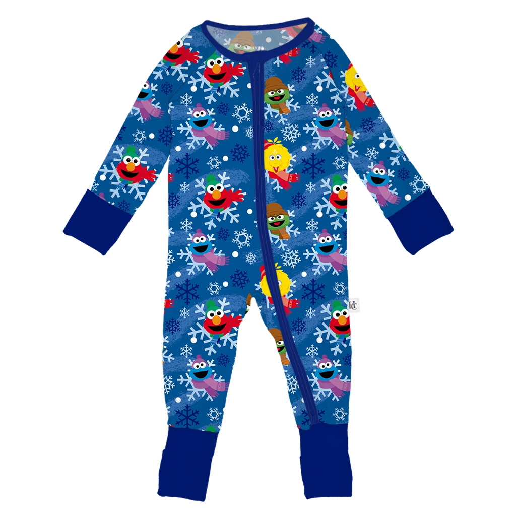 Sesame Snowflakes Convertible Romper | Sesame Street