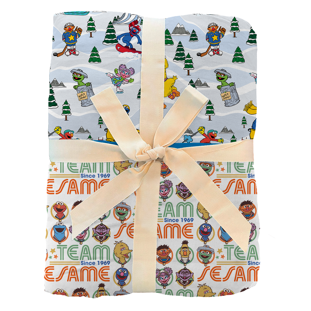 Team Sesame Adult Blanket | Sesame Street (50x65)