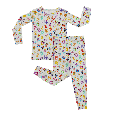 The Monster ABC's Kids Two Piece Lounge Set | Sesame Street