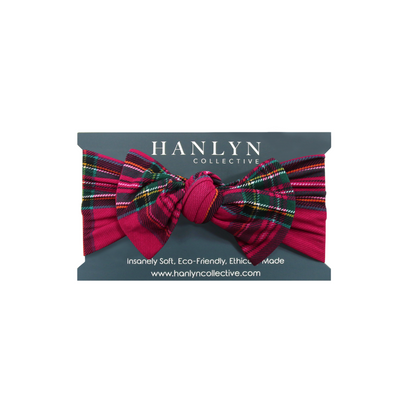 Hanlyn Holiday Plaid Beautiful Bow