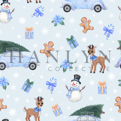 Winter Wonderland BLUE ELF loungies