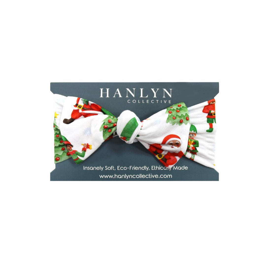 Retro Christmas Beautiful Bow