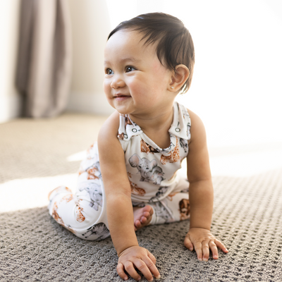 Baby Mine Racerback Kids Tank Overalls