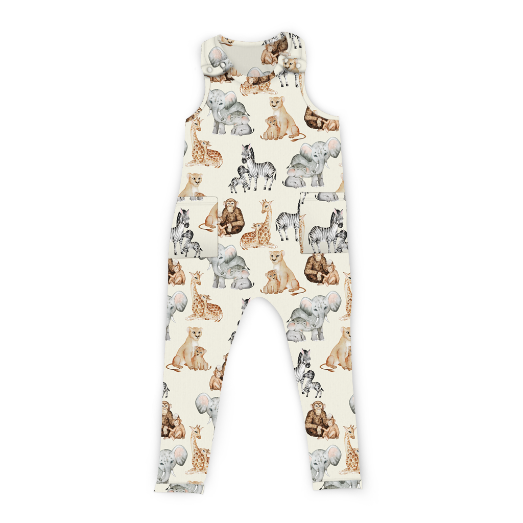 Baby Mine Racerback Kids Tank Overalls