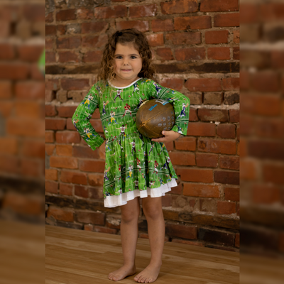 The Calm Before The Score Casual Twirl Dress
