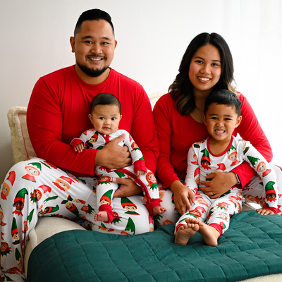 Santa's Little Helper Ladies Two Piece Lounge Set