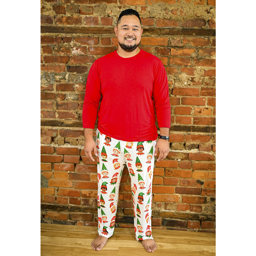 Santa's Little Helper Mens Two Piece Lounge Set