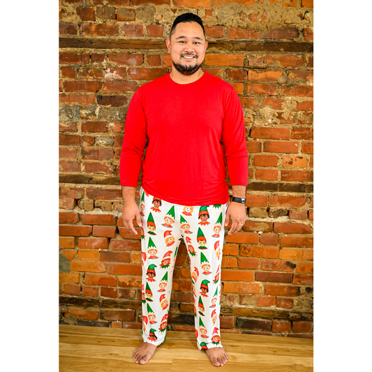 Santa's Little Helper Mens Two Piece Lounge Set