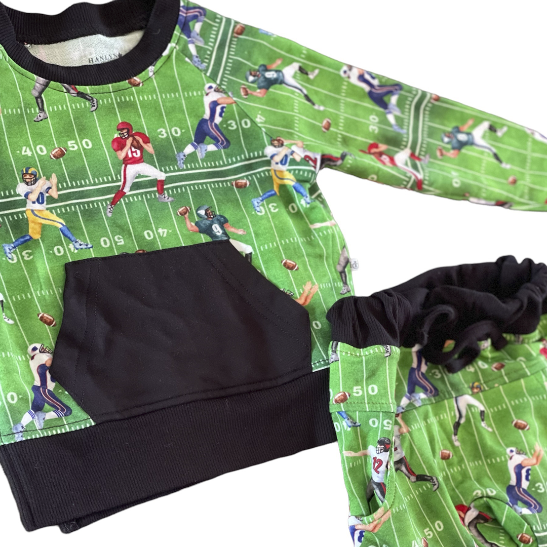 The Calm Before The Score Kids Jogger Set