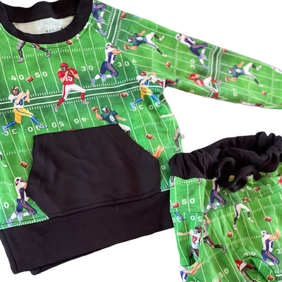 The Calm Before The Score Kids Jogger Set