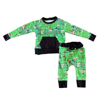 The Calm Before The Score Kids Jogger Set
